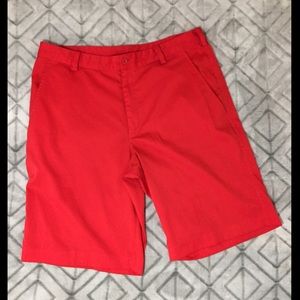 Nike Golf Red Dri-Fit Shorts